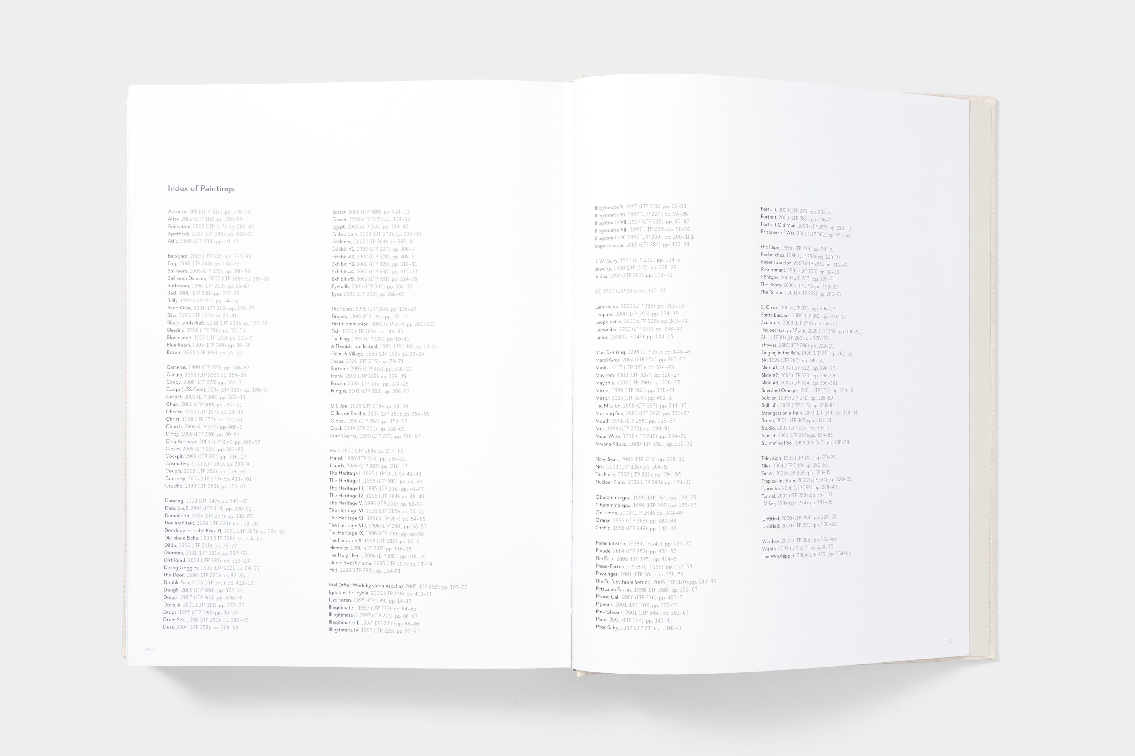 Luc Tuymans: Catalogue Raisonné of Paintings - image