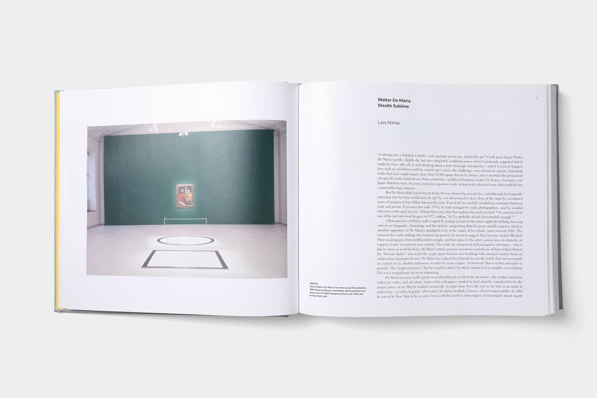 Walter De Maria: The Object, the Action, the Aesthetic Feeling - image