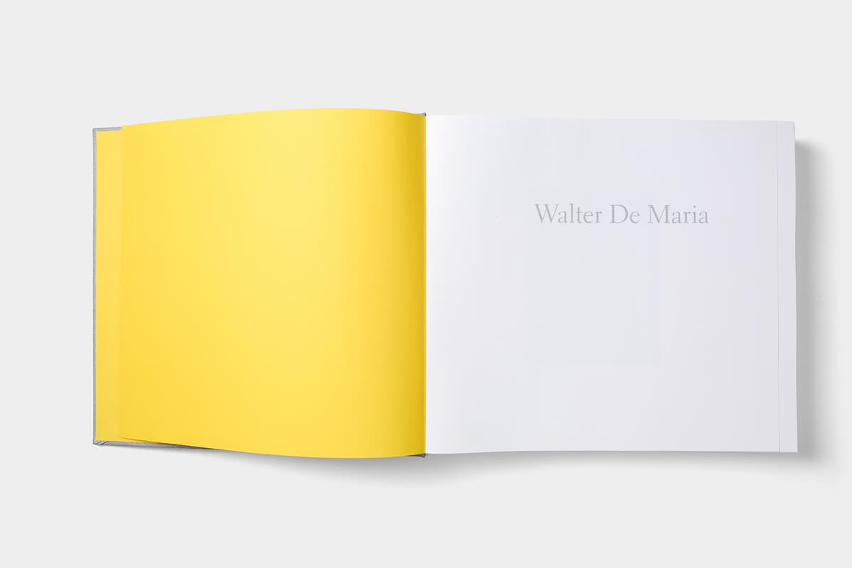 Walter De Maria: The Object, the Action, the Aesthetic Feeling - image