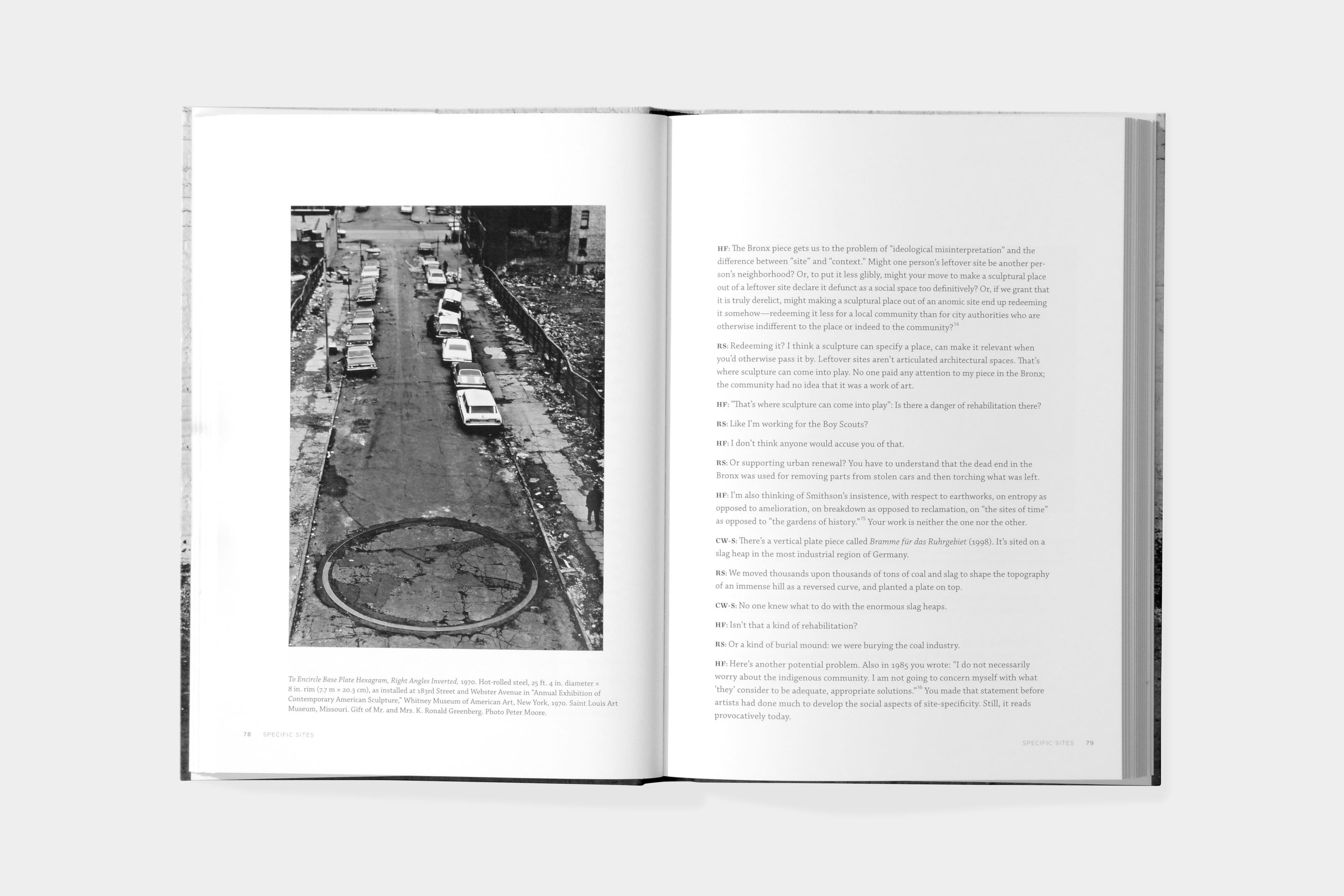 Richard Serra/Hall Foster: Conversations About Sculpture - image