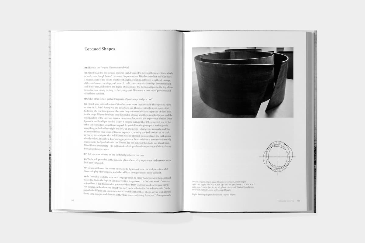 Richard Serra/Hall Foster: Conversations About Sculpture - image